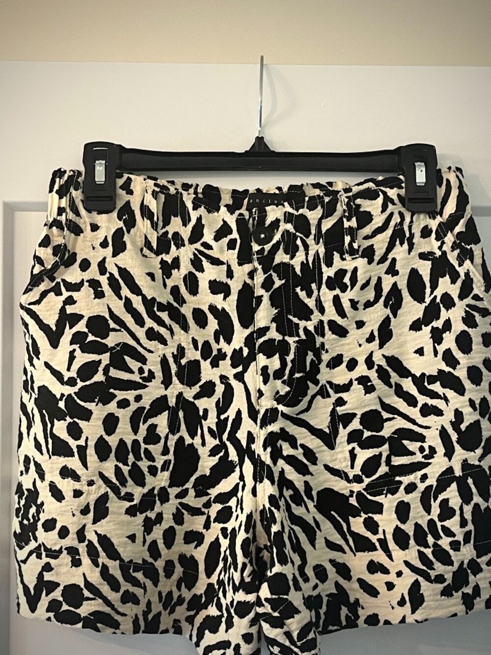 Sanctuary Animal Print Shorts, Size S